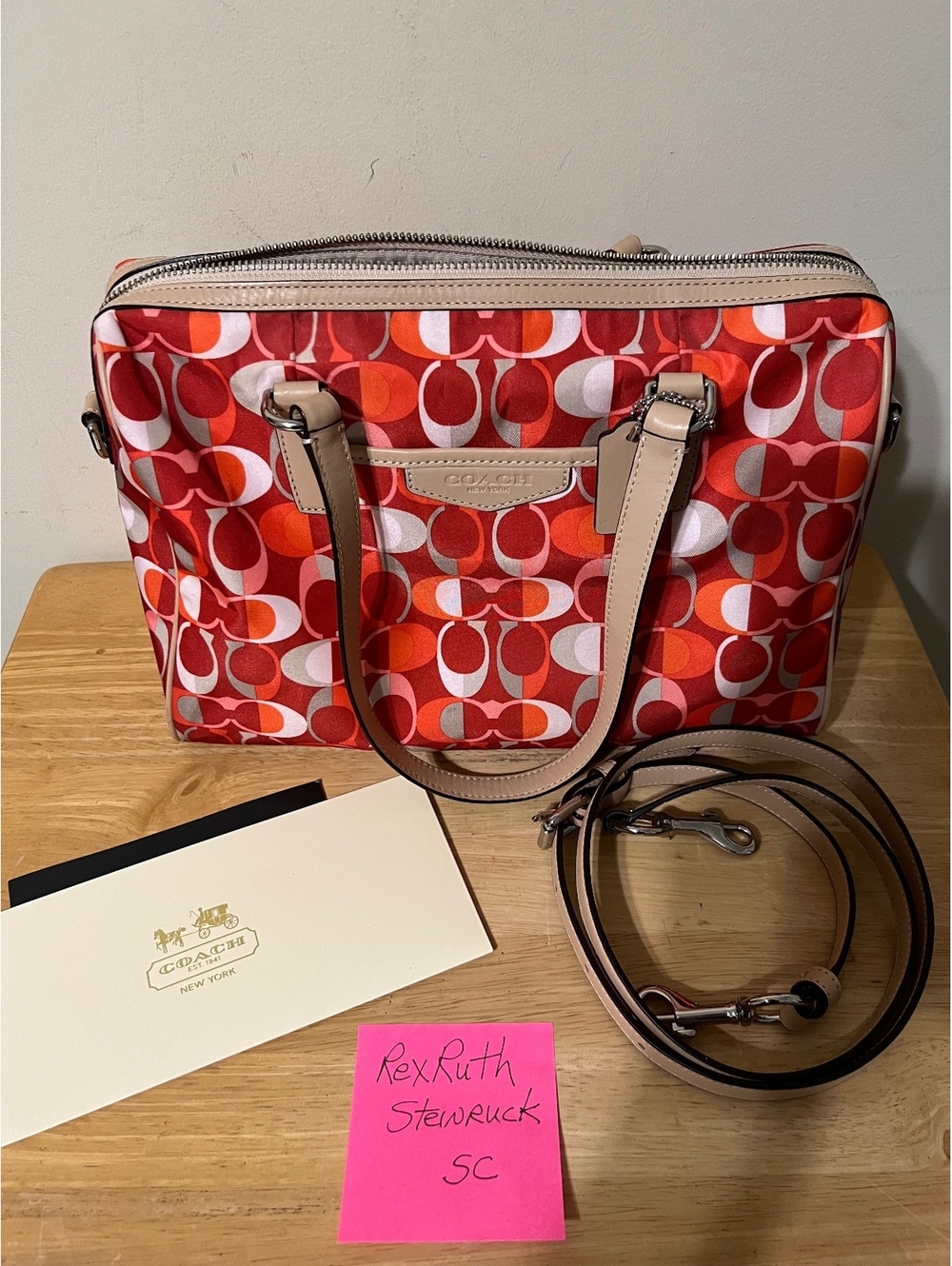 Coach PreOwned Duffle/Boston Bag